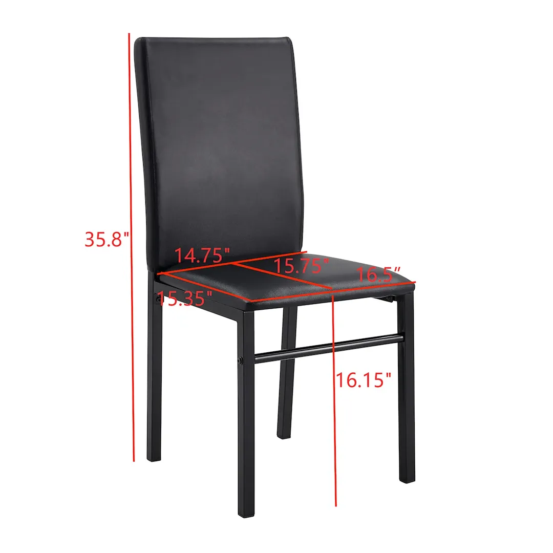 crown mark aiden 5 pack dinette
