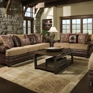 albany sublime treasure yellowstone chocolate sofa