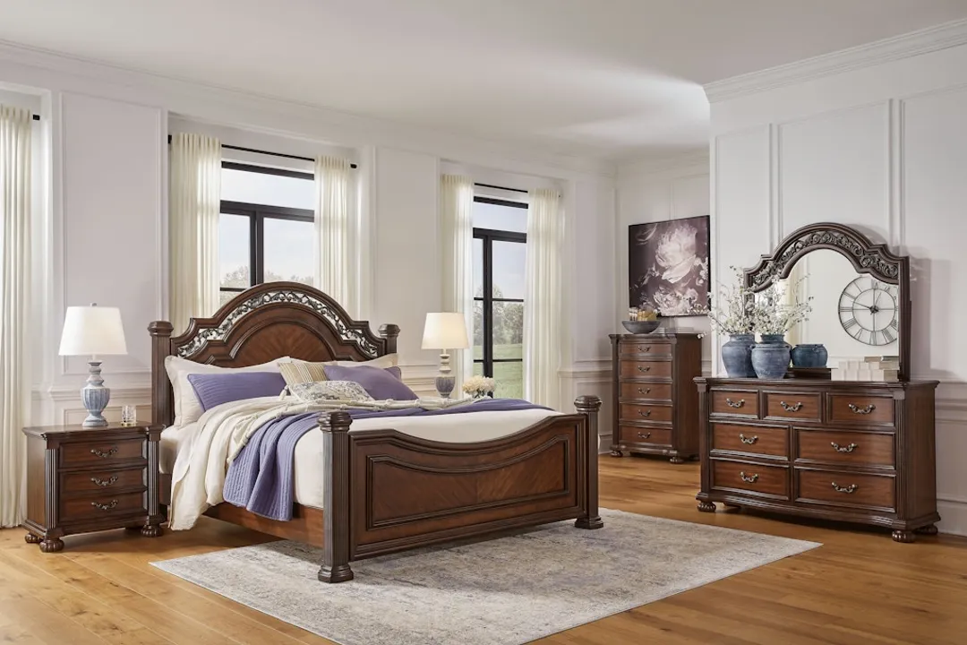 ashley lavinton bedroom set full view