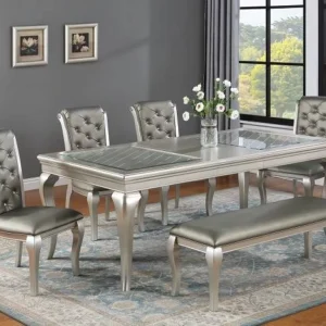 crown mark caldwell silver dining table