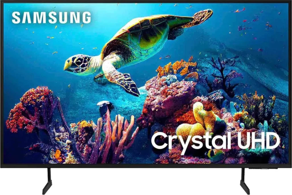 samsung 75” class du6900 series crystal uhd 4k smart tizen tv