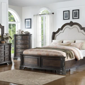 sheffield antique gray bedroom set