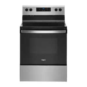 whirlpool electric smooth top range